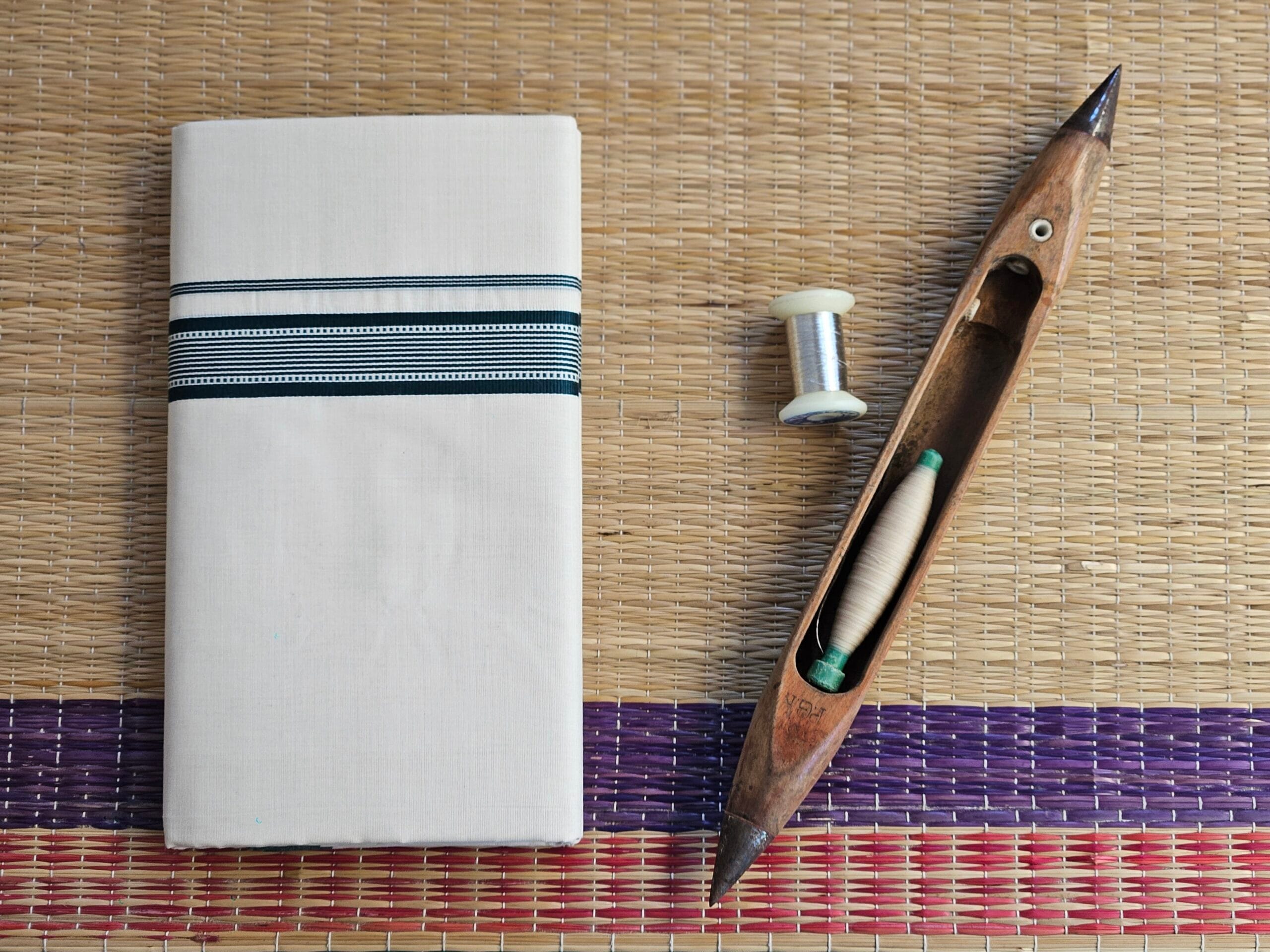 Kerala Pure Cotton Double Mundu 20