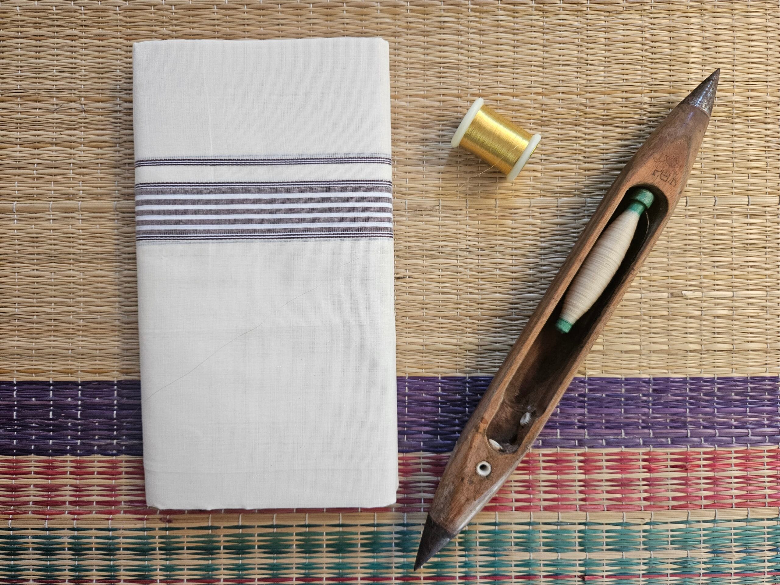 Kerala Pure Cotton Double Mundu 21