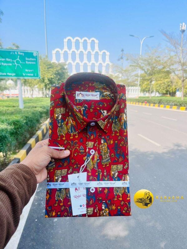 Ajrak print shirt
