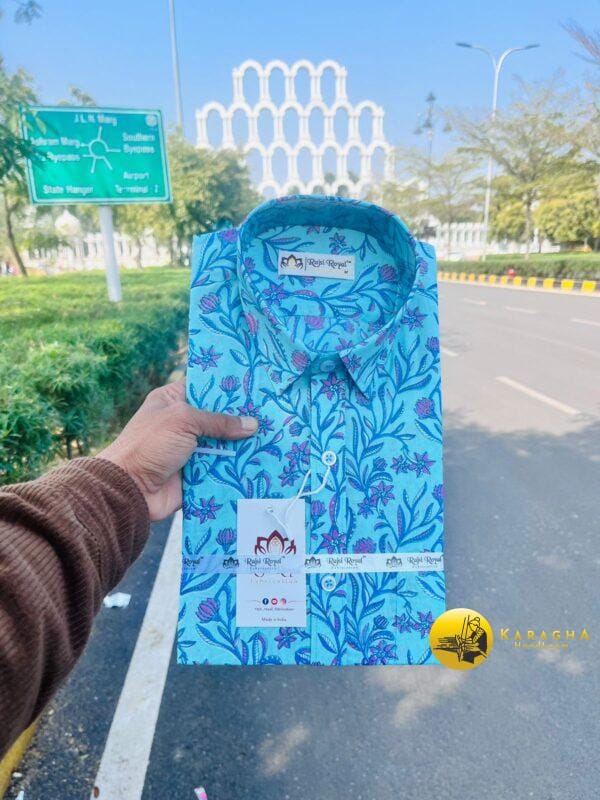 Ajrak print shirt
