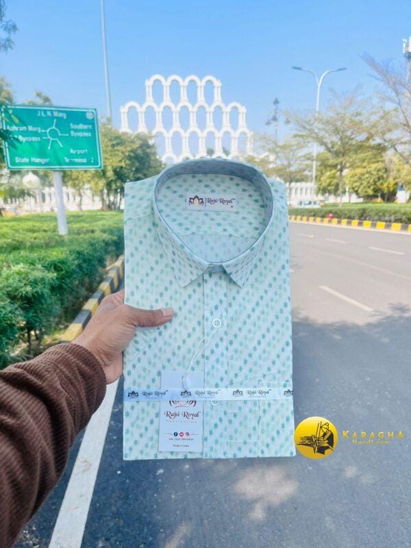Ajrak print shirt