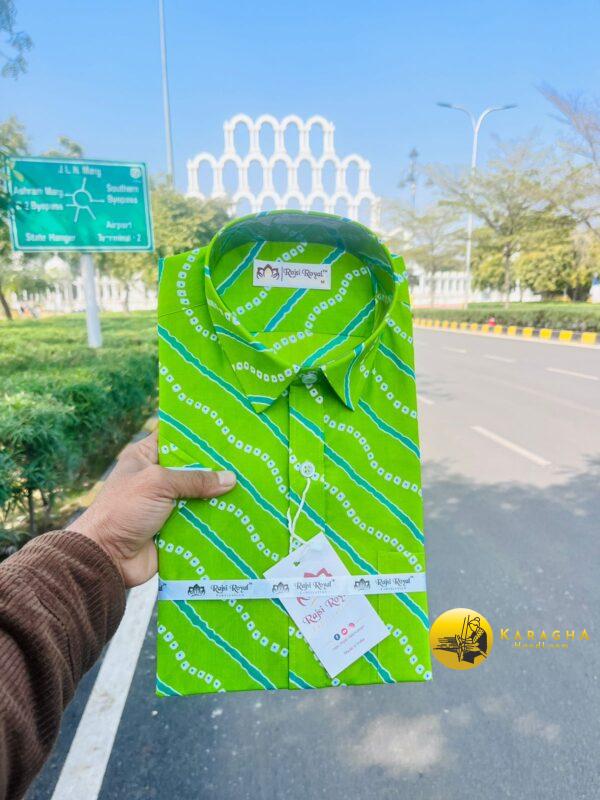 Ajrak print shirt