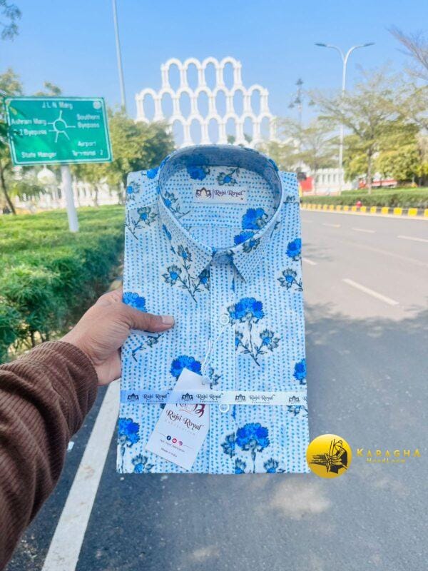 Ajrak print shirt