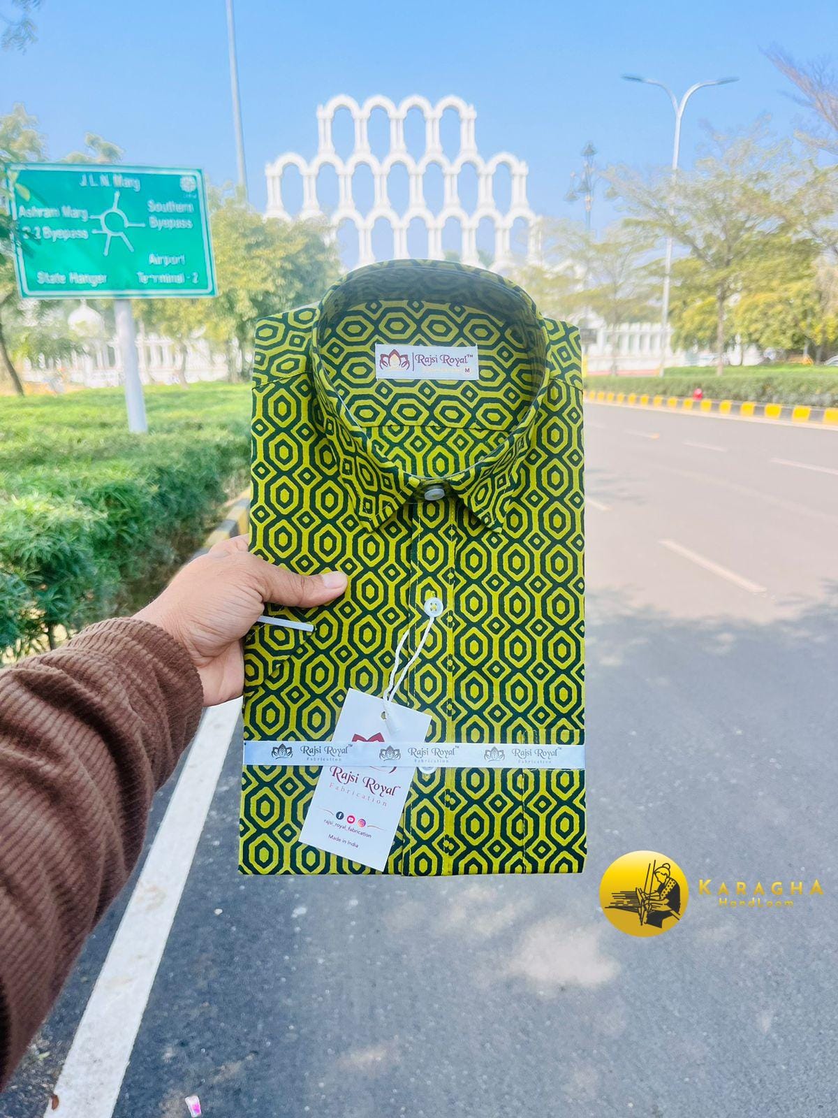Ajrak print shirt