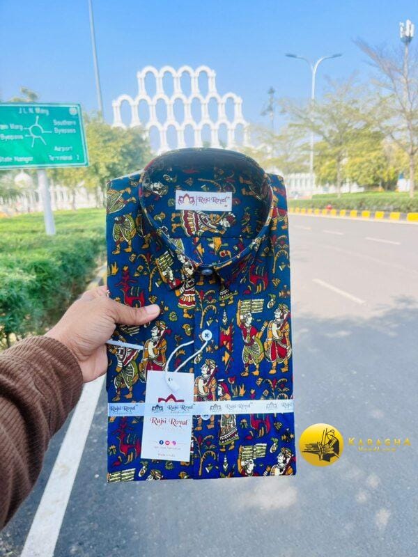 Ajrak print shirt
