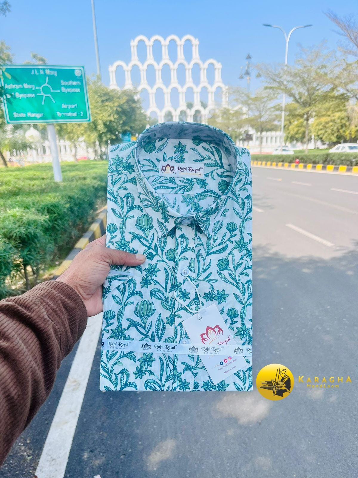 Ajrak print shirt