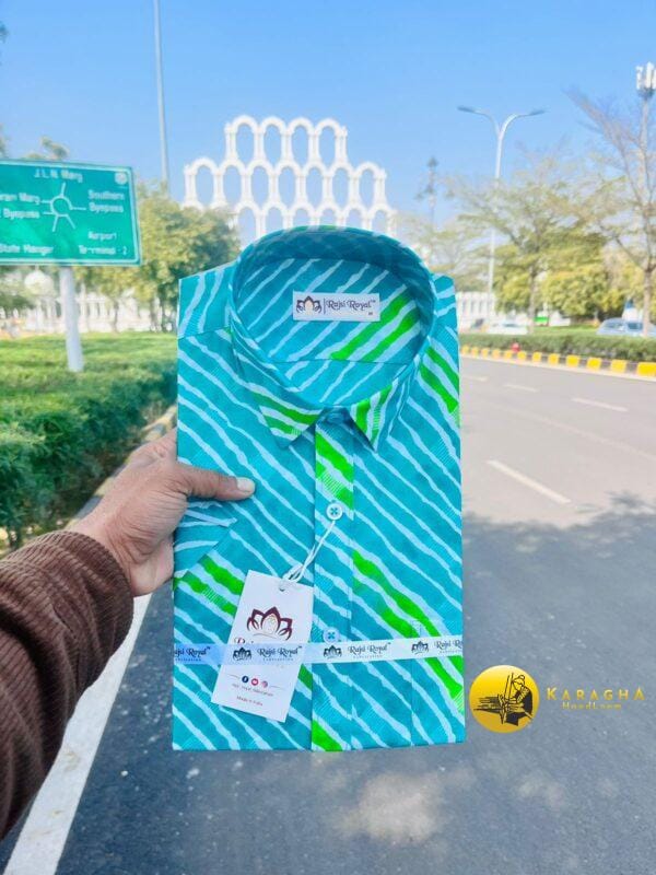 Ajrak print shirt