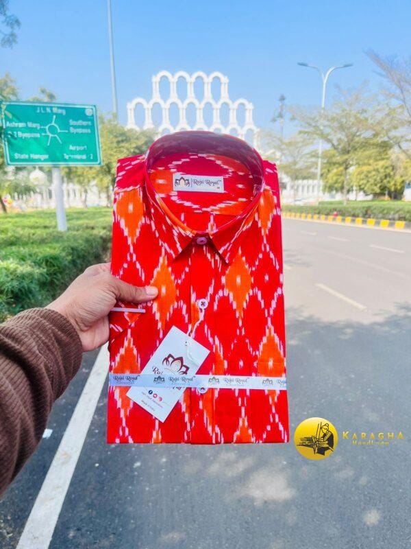 Ajrak print shirt