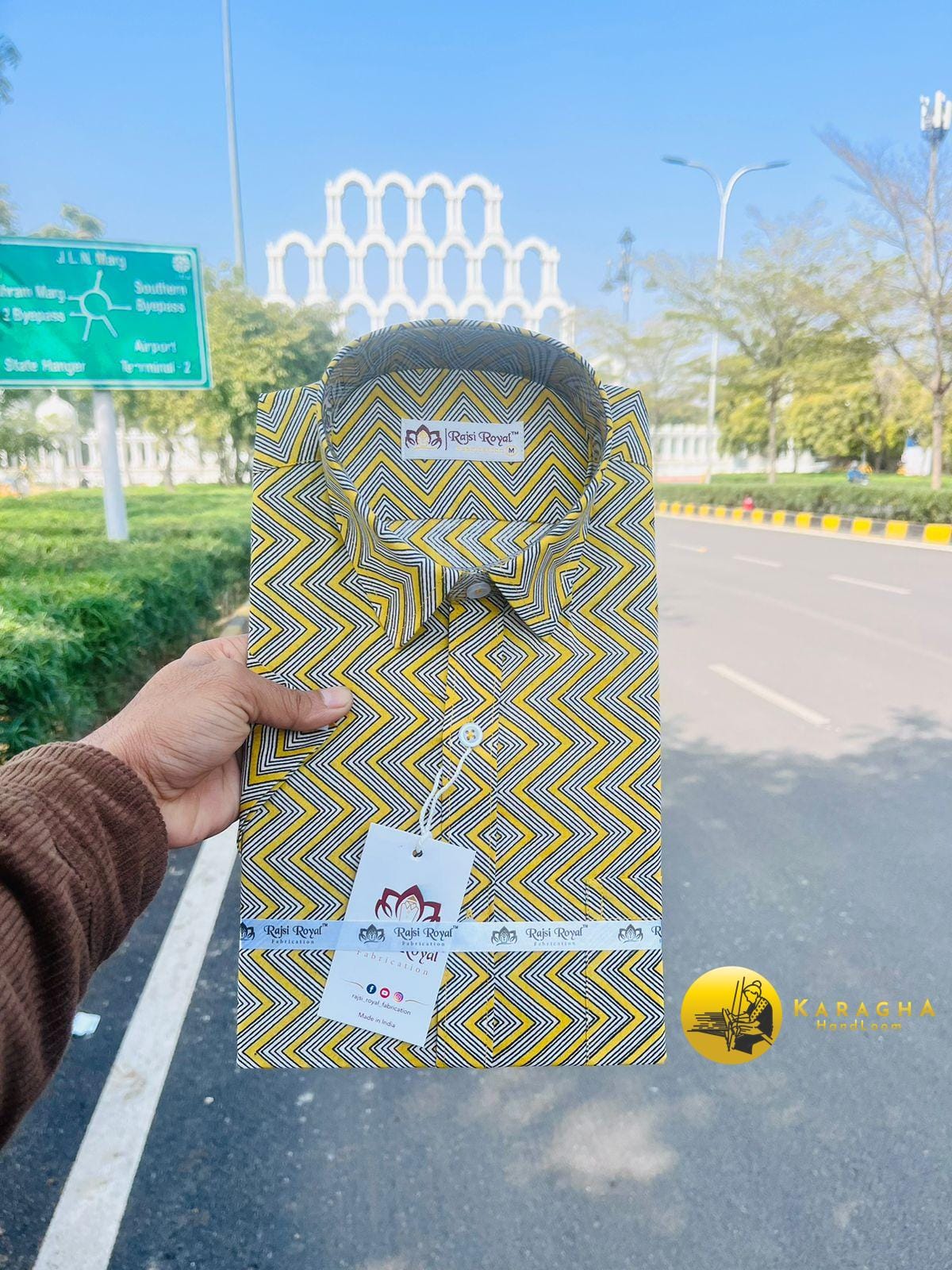 Ajrak print shirt