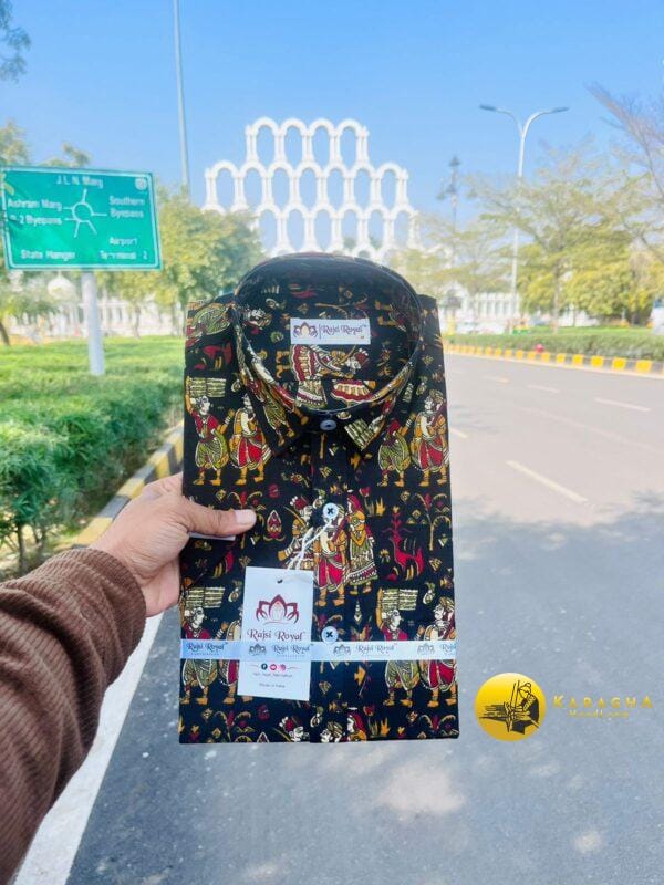 Ajrak print shirt