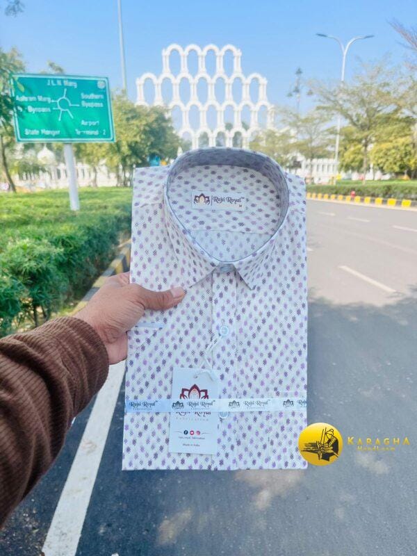 Ajrak print shirt