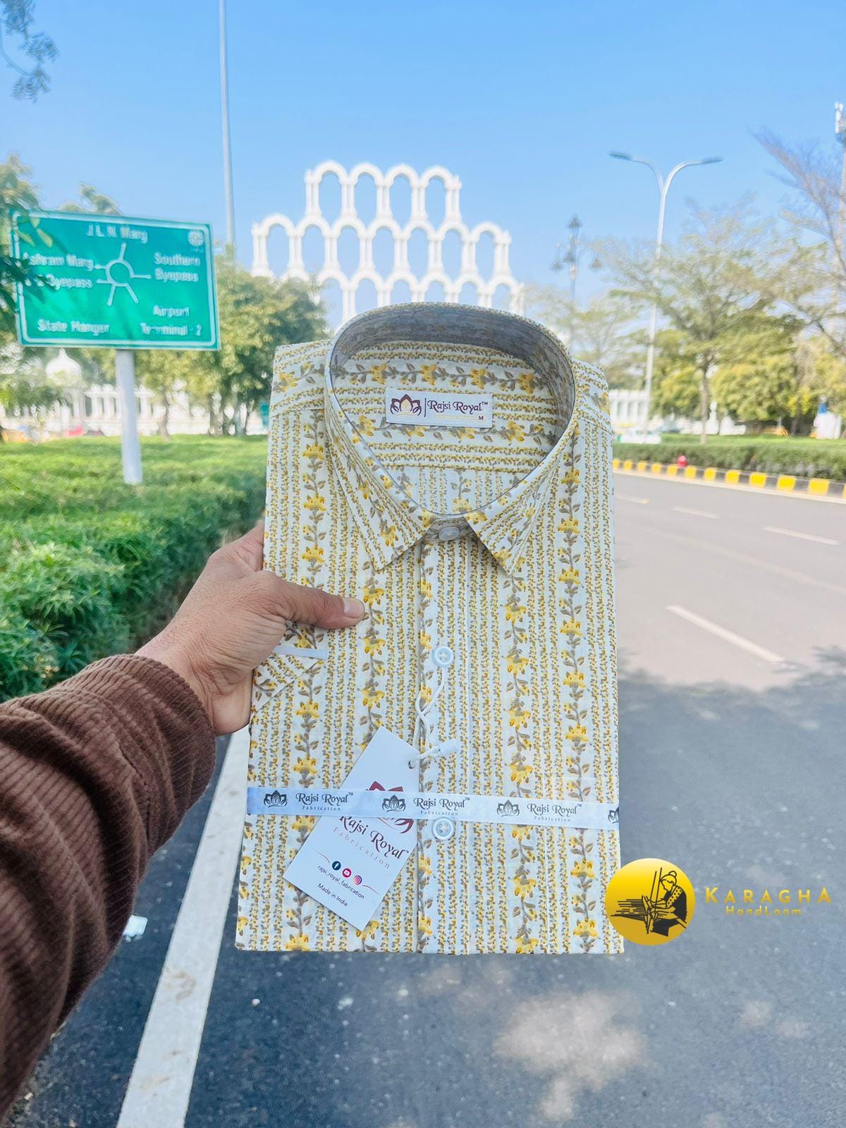 Ajrak print shirt