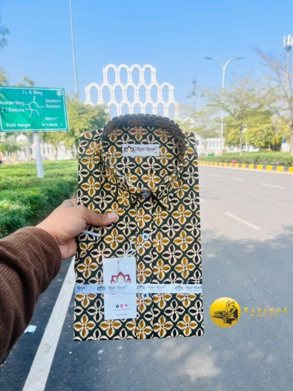 Ajrak print shirt