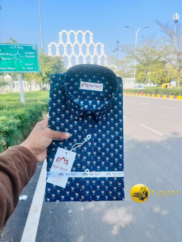 Ajrak print shirt