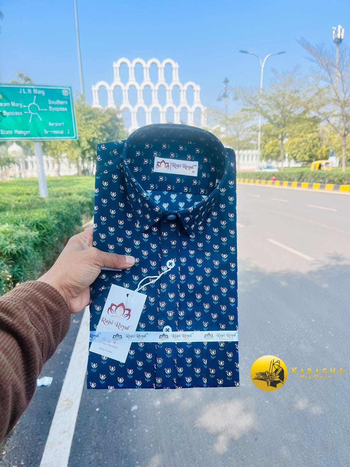 Ajrak print shirt